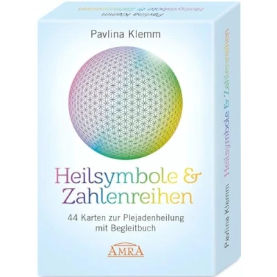 Afbeelding van Heilsymbole &amp; Zahlenreihen: 44 Karten zur Plejadenheilung mit Begleitbuch