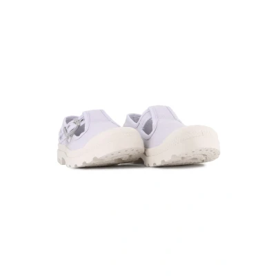 Afbeelding van Palladium Pampa Mjane Ballerina&#039;s met enkelbandjes, Dames, Maat: 37, Milk galaxy Textiel
