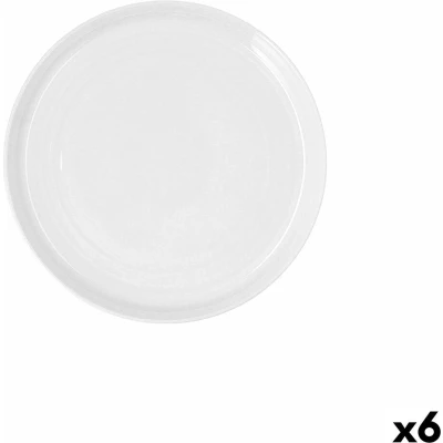 Afbeelding van Eetbord Ariane Artisan Wit Keramisch Ø 27 cm (6 Stuks)