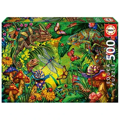 Afbeelding van EDUCA puzzel 500 stuks WOUD