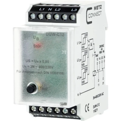 Afbeelding van Metz Connect 110271 Bewakingsrelais 230 V/AC (max) 2x wisselcontact 1 stuk(s)