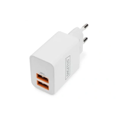 Image de Digitus Adaptateur secteur 15.5 Watt 3.1 A PD 3.0 (2 x USB) blanc