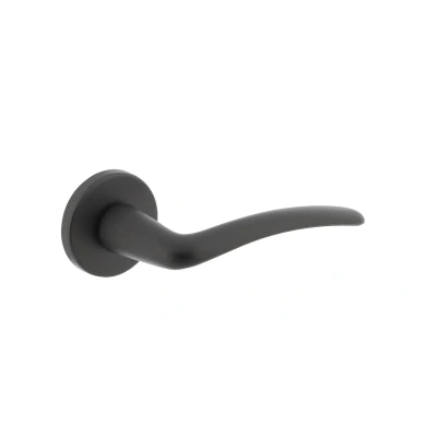 Afbeelding van Intersteel Deurklink Zaia antraciet grijs Ø50x7 mm