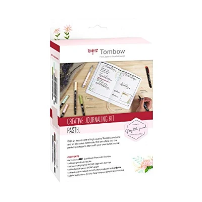 Afbeelding van Tombow creative journaling kit pastel