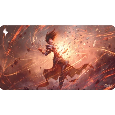 Afbeelding van Ultra PRO Modern Horizons 3 Red 2 speelmat voor Magic: The Gathering, premium verzamelkaartbescherming, verbeterde accessoires gaming uitrusting