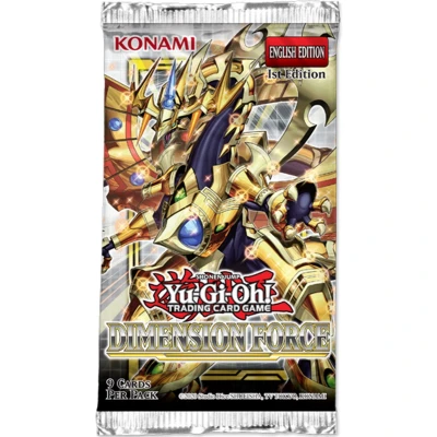 Afbeelding van Yu Gi Oh! Dimension Force Booster Pack yugioh kaarten