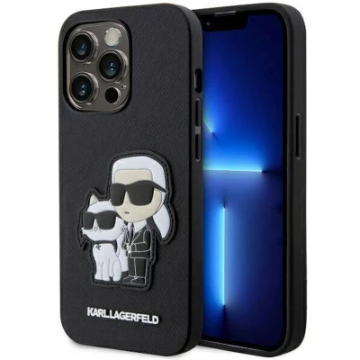 Afbeelding van Karl Lagerfeld KLHCP14XSANKCPK iPhone 14 Pro Max 6.7&quot; hardcase czarny/black Saffiano &amp; Choupette