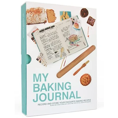 Afbeelding van Suck UK My Life Story Dagboek voor verjaardag, huwelijksverjaardag, Baking Journal, blauw