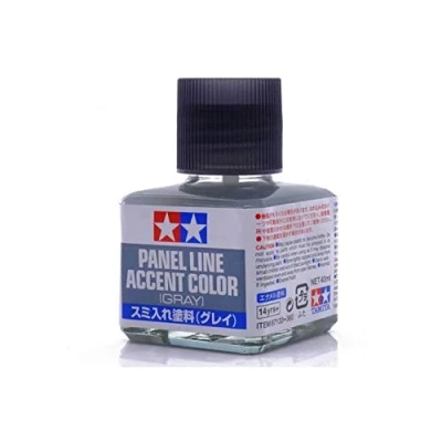 Afbeelding van Tamiya 87133 Panel Line Accent Color Grey 40ml Effecten potje
