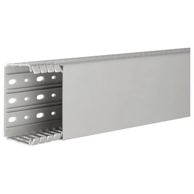 Afbeelding van Hager BA760100 Kabelgoot (l x b h) 2 m 100 mm 60 Grijs