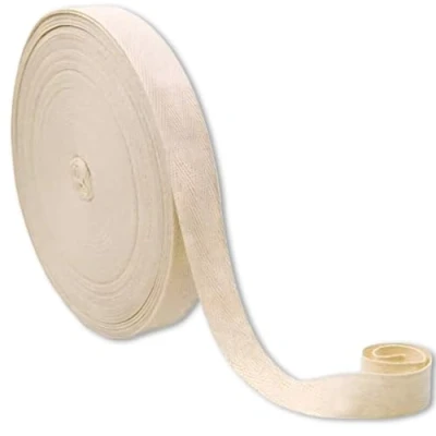 Afbeelding van MAEXUS katoenen biaisband, 50 m x 20 mm, naaiband voor naaien, knutselen, handwerk, naaien