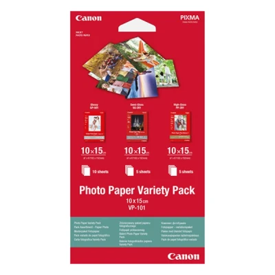 Image de Photo paper variety pack 10x15cm vp 101 non blister