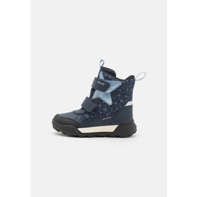 Afbeelding van Geox Trekkyup GIRL Snowboots voor kinderen, Maat: 24, Navy/light avio Imitatieleer/ textiel