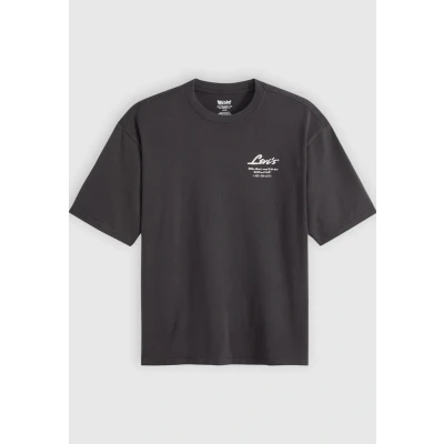 Afbeelding van Levi&#039;s T shirt met print Men&#039;s XS Zwart / Ww Hauling Tee Phantom
