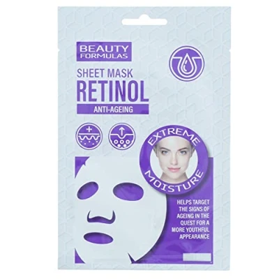 Afbeelding van Retinol Anti Ageing Sheet Mask Hydraterend gezichtsmasker
