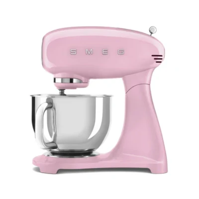 Afbeelding van Smeg Smf03pkeu Keukenmachine Inox Mengkom Volume 4,8 Liter Roze