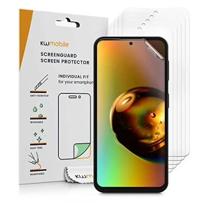 Afbeelding van kwmobile 6x screenprotectors geschikt voor Samsung Galaxy A54 5G beschermende folie smartphone