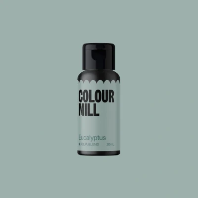 Afbeelding van Colour Mill Aqua Blend Voedingskleurstof op Waterbasis Eucalyptus 20 ml