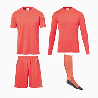 Afbeelding van Uhlsport Score Goalkeeper Set Sportshirt performance Maat 128 Unisex rood/zwart