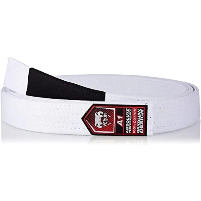 Afbeelding van Venum BJJ Gi Band/Belt Wit Braziliaans Jiu Jitsu