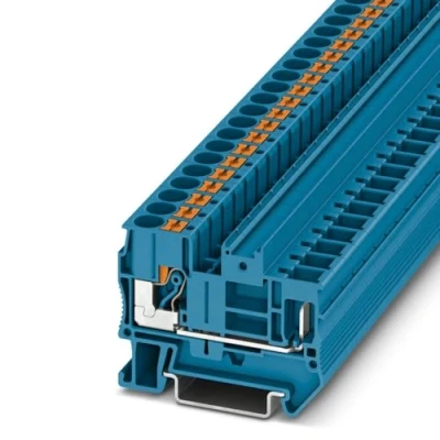 Afbeelding van Phoenix Contact PT 6/1P BU 3061761 Doorgangsklem 0.50 mm² 6 Blauw 50 stuk(s)