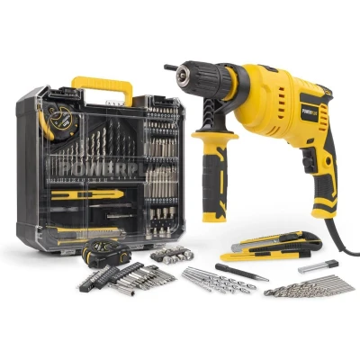 Afbeelding van Klopboormachine Powerplus (800W, 78 accessoires, Opbergkoffer)