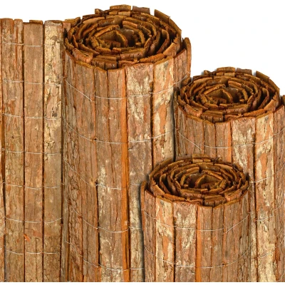 Afbeelding van Sol Royal R63 Balkonscherm Bomschors 150x300cm FSC® Balkondoek Schors Privacyscherm Windscherm &amp; Zonwering