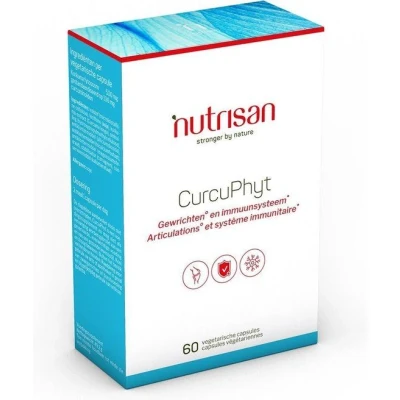 Afbeelding van Nutrisan CurcuPhyt Capsules Gewrichten/Immuunsysteem 60Capsules
