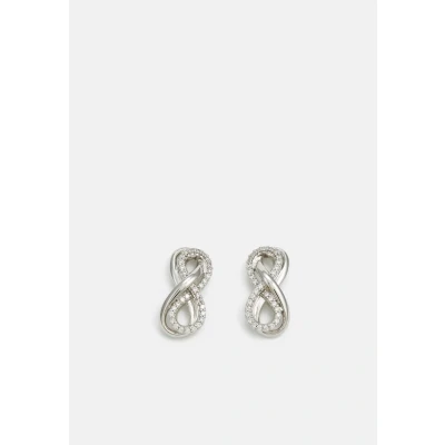 Afbeelding van Swarovski dames Hyperbola oorstekers met kristal in de kleur Zilver