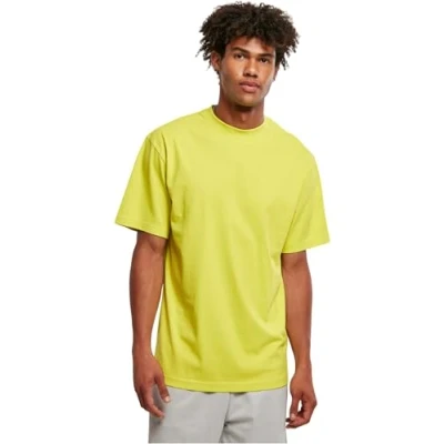 Image de Urban Classics T shirt basique en coton pour homme, col rond, disponible plus de 20 couleurs, uni, taille S à 6XL, électrique, M