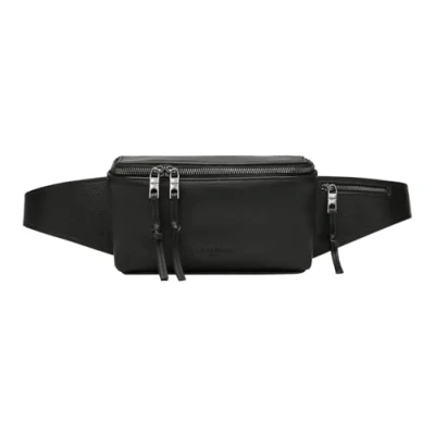 Afbeelding van LIEBESKIND BERLIN Gordeltas Hera Small Pebble Beltbag Black Zwart