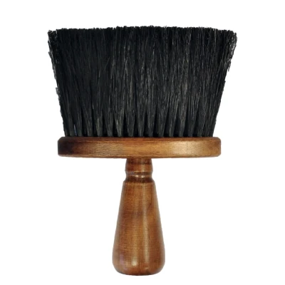 Afbeelding van Efalock Nekkwast Paardenhaar met Nylon Donker hout