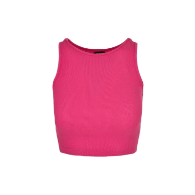Afbeelding van Urban Classics Top, Dames, Maat: 3XL, Brightviolet