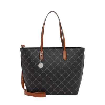 Afbeelding van Tamaris Shopper Schoudertas Anastasia Shopping Bag Black Zwart Veelkleurig