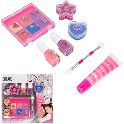 Afbeelding van Create it! Make up set Roze/Lila 8719668005358