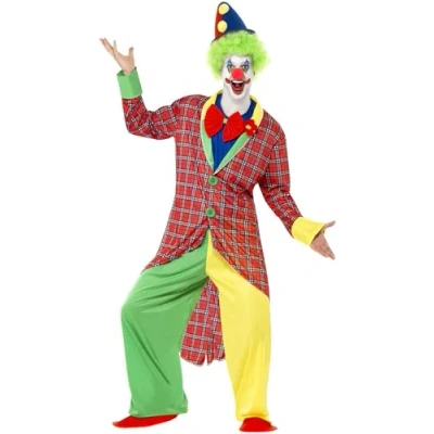 Afbeelding van Volwassenenkostuum Clown Deluxe maat XL