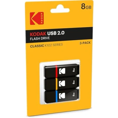 Image de Pack clés USB 8 Go 2 + 1 offerte Kodak
