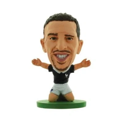 Image de Soccerstarz 400302 figurine sport le pack de 1 figure léquipe france contenant franck ribéry dans sa tenue déqui