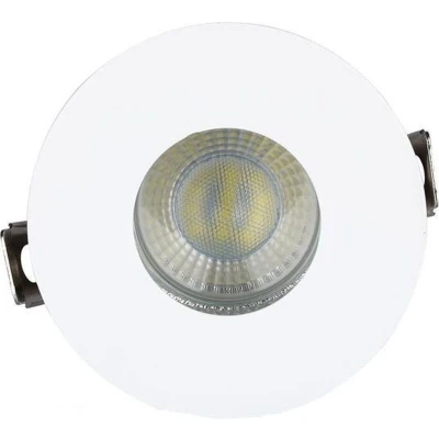 Afbeelding van V TAC VT 873 WC LED inbouwspots GU10 IP20 Wit+Chroom