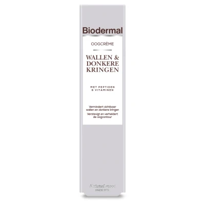 Afbeelding van Biodermal Oogcrème Wallen &amp; Donkere Kringen 15 ml
