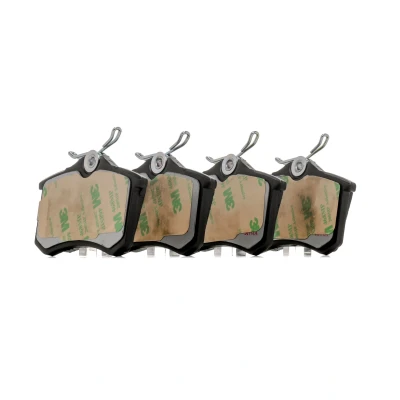 Afbeelding van BREMBO P 68 024X Remblokkenset Excl. slijtage waarschuwingscontact Met remzadelschroef Zonder toebehoren RENAULT: CLIO 3, Megane 3 Coupe, 4