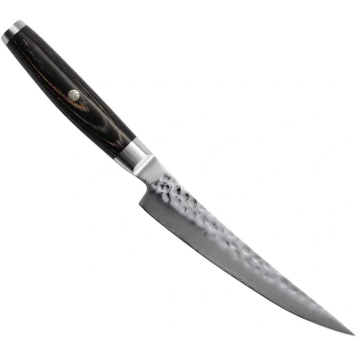 Afbeelding van Yaxell Ketu Uitbeenmes 15 cm SG2 Staal, 63 HRC, Zwart Pakka Wood Heft Handgemaakt in Japan