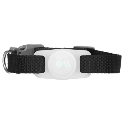Afbeelding van Case Mate Halterung fur Apple Air Tags Hundehalsband [Kratzfeste Haustierhalsband Hulle Tag Leuchtend Schutzende Hund] Transparent/Im Dunkeln