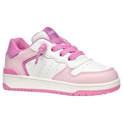 Afbeelding van Geox Washiba Sneakers laag, Dames, Maat: 36, Light pink fuchsia Kunststof