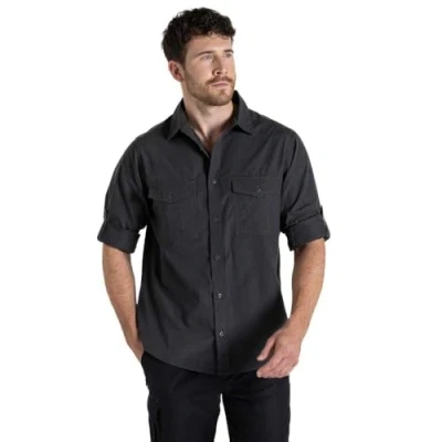 Afbeelding van Craghoppers Expert Kiwi L/S overhemdknoop voor heren, Antraciet