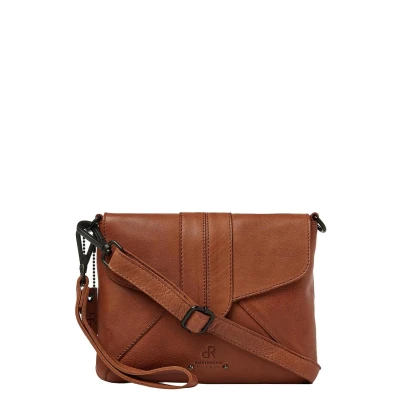 Afbeelding van dR Amsterdam Schoudertas / Clutch Tampa 933732 Camel