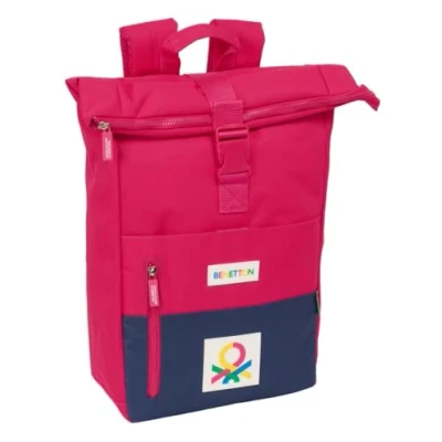 Afbeelding van Casual Rugtas Benetton Cherry Kers Marineblauw