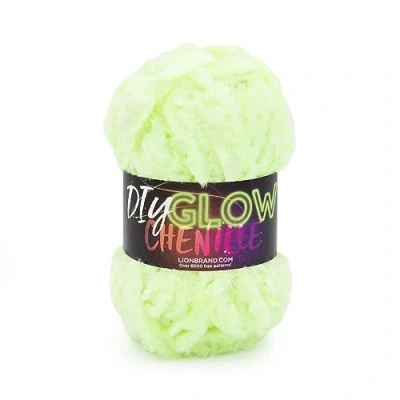 Afbeelding van Lion Brand Yarn Doe het zelf chenilledraad, gloeiworm
