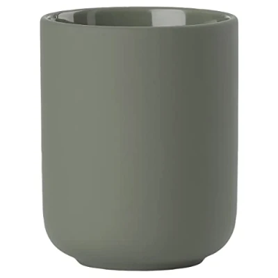 Afbeelding van Zone Denmark Ume Tandenborstelbeker Dia 8,3 x 10,3 cm Olive green