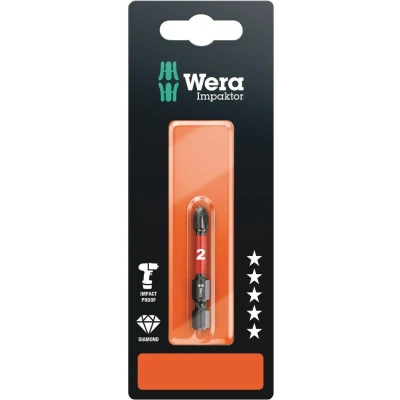 Afbeelding van Wera 1/4&quot; philips impaktor diamant bit ph2x50mm